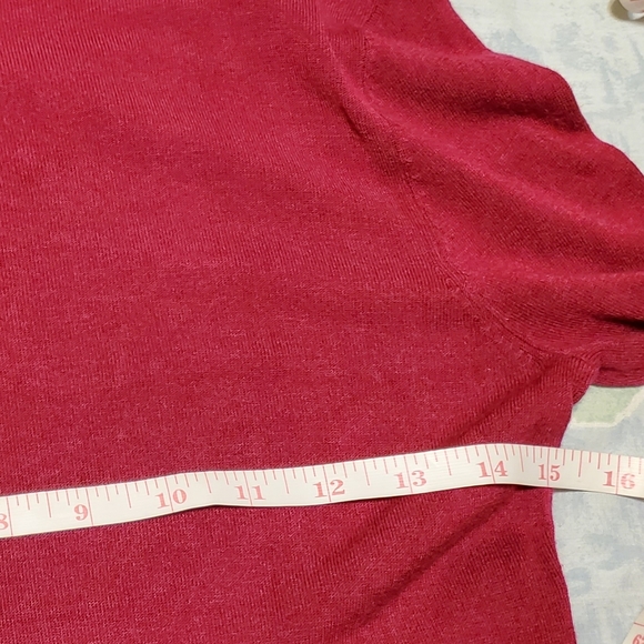 Cupio Raspberry Monk Neckline Top - Picture 5 of 11